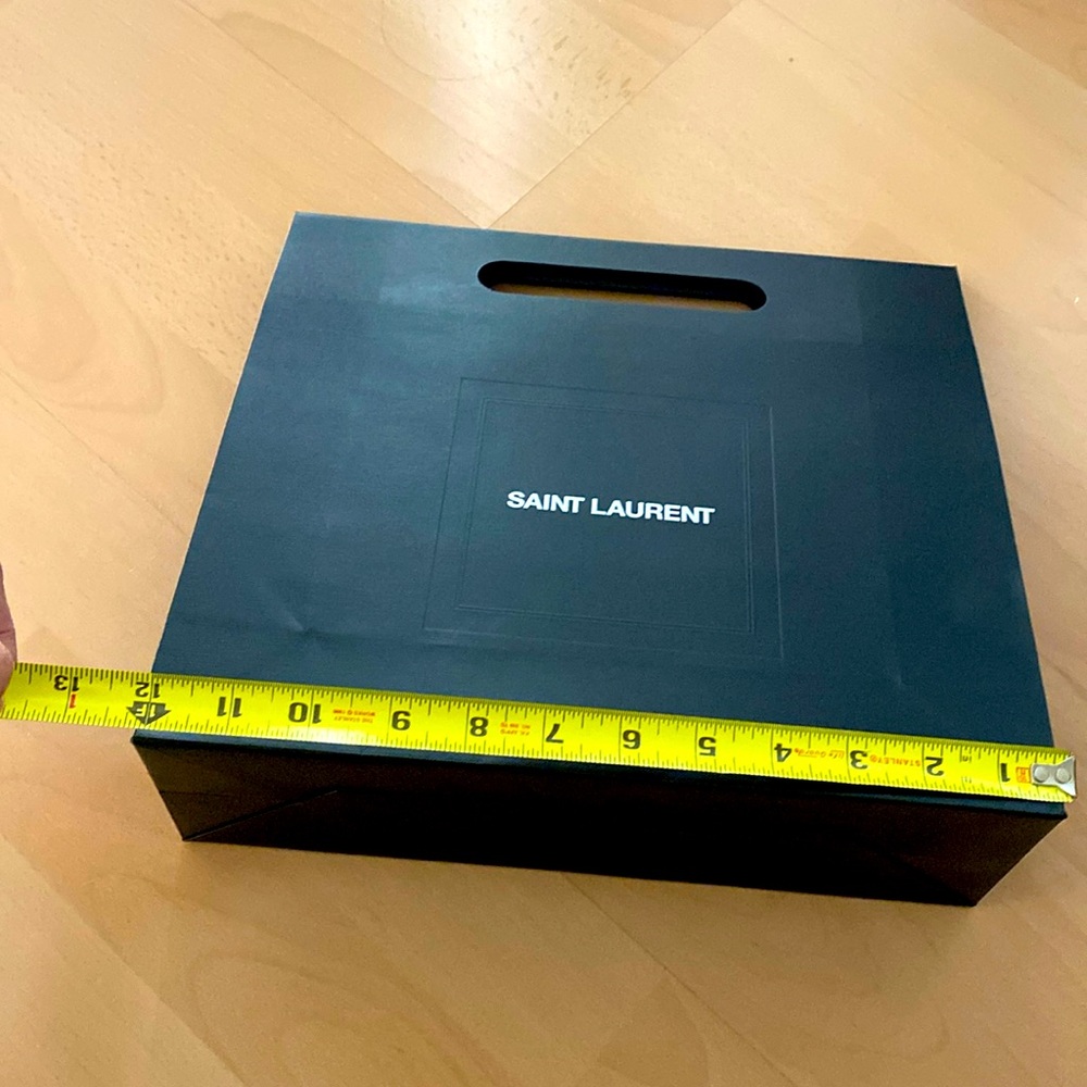 Authentic Saint Laurent paper bag